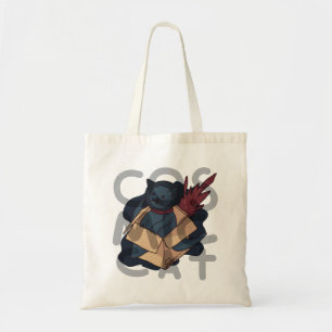 Bolso De Tela Gato cósmico
