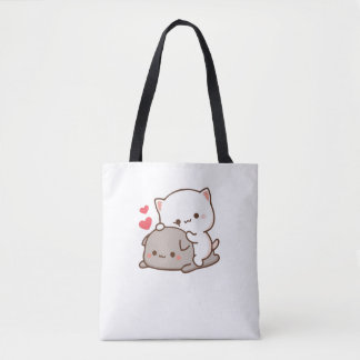 Bolso De Tela Gato cutáneo mochi