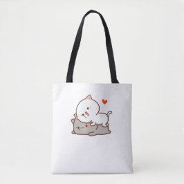 Bolso De Tela Gato cutáneo mochi