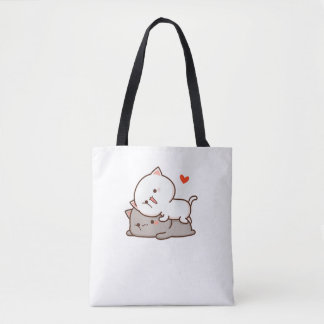 Bolso De Tela Gato cutáneo mochi