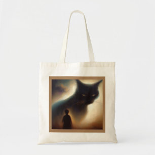 Bolso De Tela Gato de animal espiritual 1