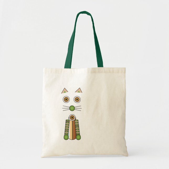 Bolso De Tela Gato de bosque (Frente)
