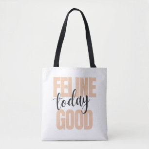 Bolso De Tela Gato de Buenos Vibes Amantes del Humor Tipografía