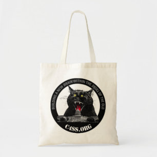 Bolso De Tela Gato de C4SS Lazer para llevar su materia