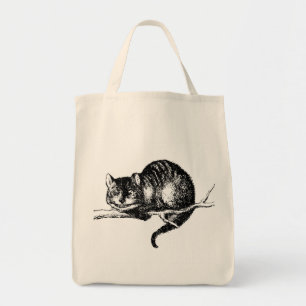Bolso De Tela Gato de Cheshire