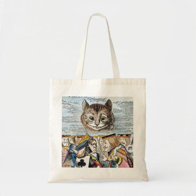 Bolso De Tela Gato de Cheshire, 1865 (Frente)