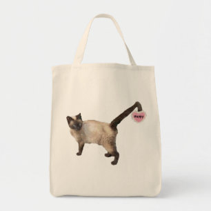 Bolso De Tela Gato de cola afines
