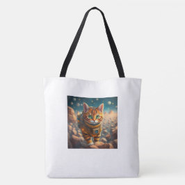 Bolso De Tela Gato de corte