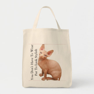 Bolso De Tela Gato de la esfinge