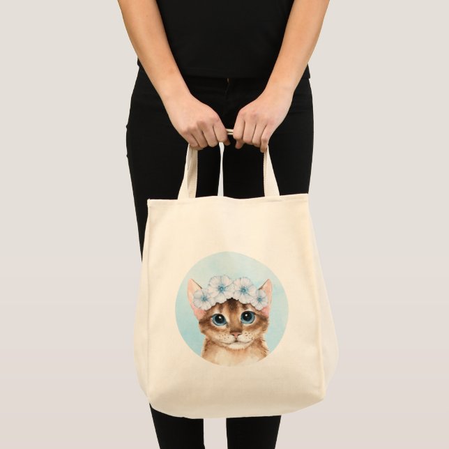 Bolso De Tela Gato de primavera (Anverso (producto))