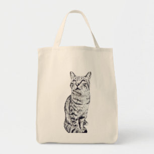 Bolso De Tela gato de tabú