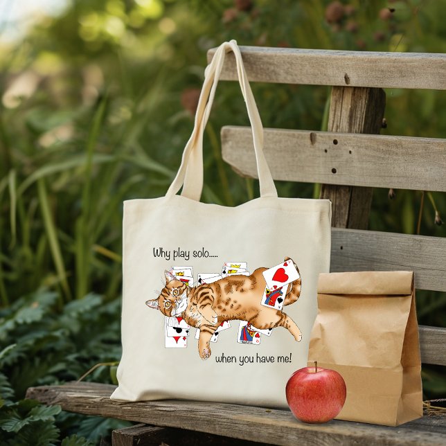 Bolso De Tela Gato de tarjetas de juego Solitaire (Subido por el creador)