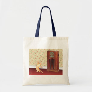 Bolso De Tela Gato del baile