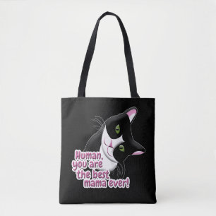 Bolso De Tela Gato del día de la madre