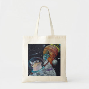 Bolso De Tela Gato del espacio