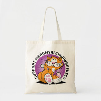 Bolso De Tela Gato del Fibromyalgia