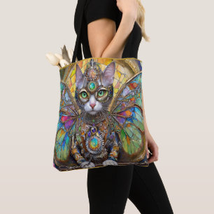 Bolso De Tela Gato del príncipe Kitty de la Brigada Ala Mariposa
