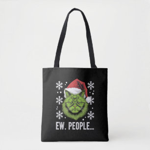 Bolso De Tela Gato divertido de Navidad, gente asquerosa, amante