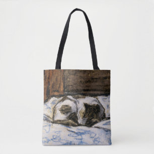 Bolso De Tela Gato durmiendo en la cama