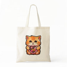 Gato el día de San Valentín: Gato lindo con corazó