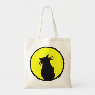 Bolso De Tela Gato en la luna