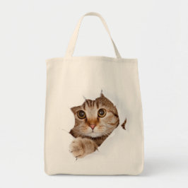 Bolso De Tela ¡Gato en un bolso!