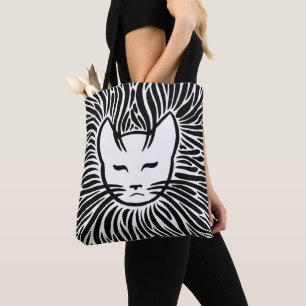 Bolso De Tela Gato feliz