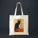 Bolso De Tela Gato francés<br><div class="desc">Tournée du Chat Noir (1896) de Théophile Alexandre Steinlen.</div>