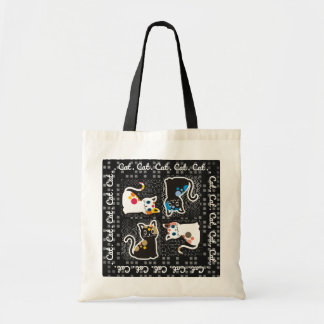 Bolso De Tela gato gato gato gato
