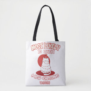 Bolso De Tela Gato gracioso que probablemente inventará nuevos N