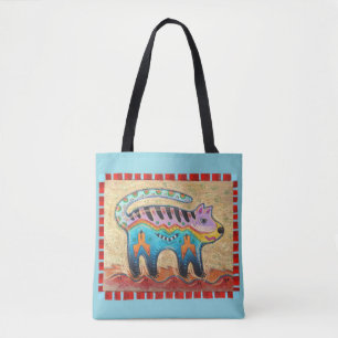 Bolso De Tela Gato gruñón