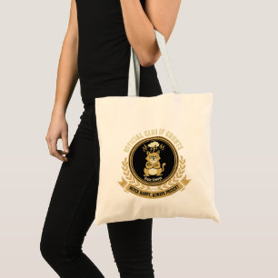 Bolso De Tela Gato Gruñón Divertido Club Oficial de Gruñones S