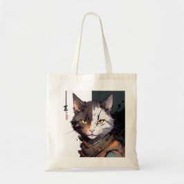 Bolso De Tela Gato guerrero