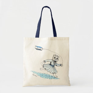 Bolso De Tela Gato jugando cometa, Louis Wain