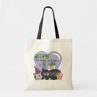 Bolso De Tela Gato Lover 2º camisas de cumpleaños y regalos