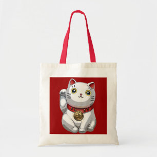 Bolso De Tela Gato Lucky