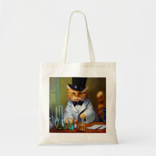 Bolso De Tela Gato químico
