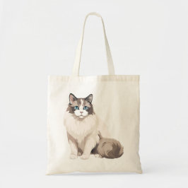 Bolso De Tela Gato Ragdoll