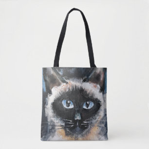 Bolso De Tela Gato siamés