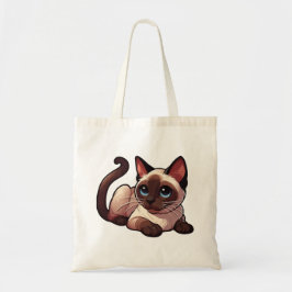 Bolso De Tela gato siamés