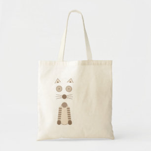 Bolso De Tela Gato simple