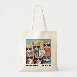 Bolso De Tela Gato sin hijos dama gatitas sin hijos damas para K