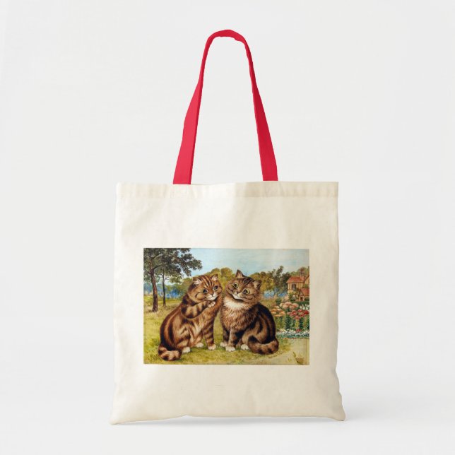 Bolso De Tela Gato susurrador, Louis Wain (Frente)