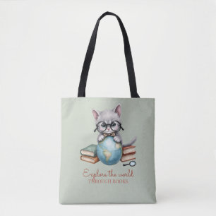 Bolso De Tela "Gato Wander" personalizado