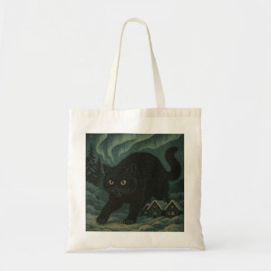 Bolso De Tela gato yule de Navidad islandés
