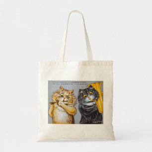 Bolso De Tela Gatos amantes de la música, Louis Wain