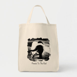 Bolso De Tela Gatos amigos hasta el final