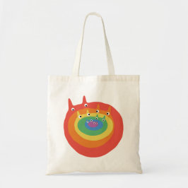 Bolso De Tela Gatos arcoiris