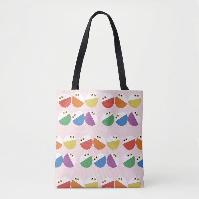 Bolso De Tela Gatos arcoiris (Anverso)