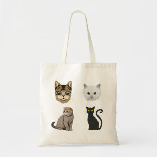 Bolso De Tela Gatos cortos y avatares